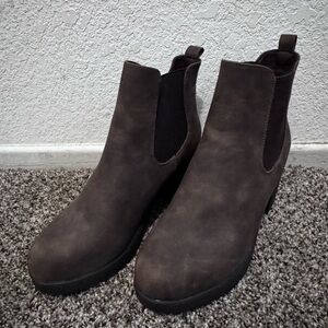 Brown Ankle Boots